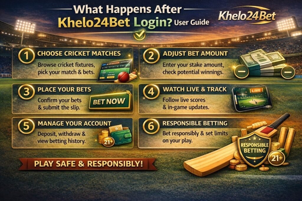What Happens After Khelo24 bet Login ? User Guide
