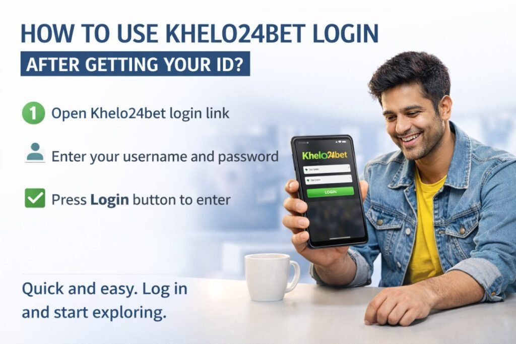How to Use Khelo24bet Login After Getting Your ID?