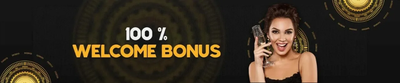 100% Welcome bonus