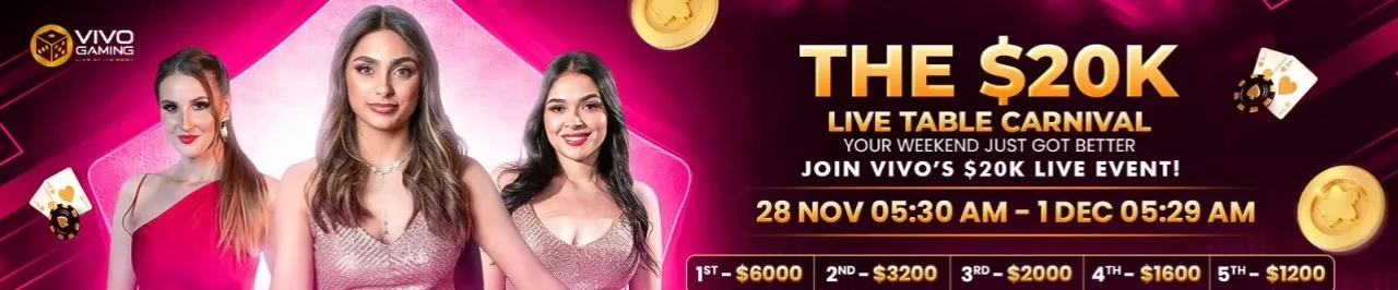 The $20k Live table carnival