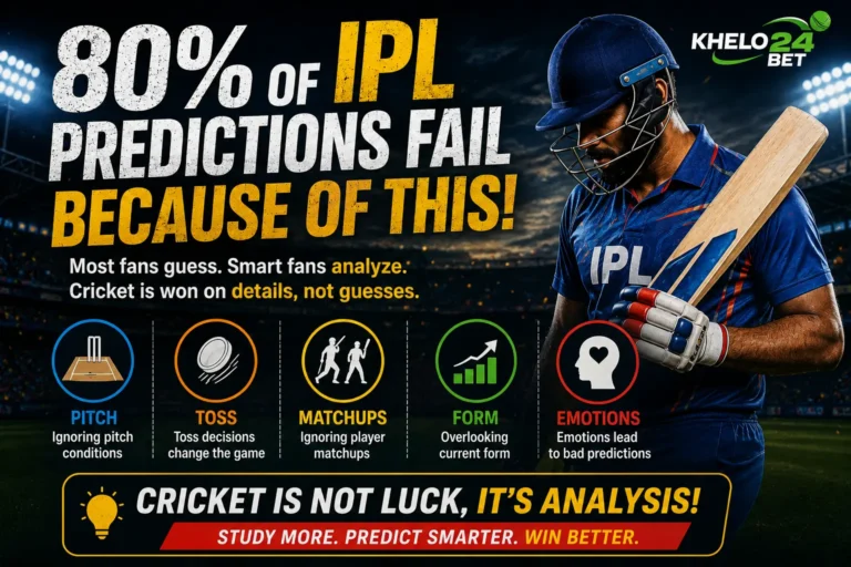 IPL Predictions Fail Because of This - Khelobet24