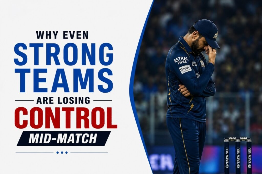 Why Even Strong Teams Are Losing Control Mid-Match