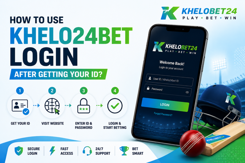 How to Use Khelo24bet Login After Getting Your ID?