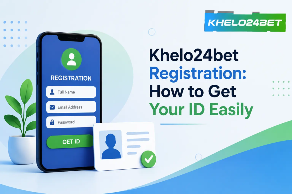 Khelo24bet Registration: How to Get Your ID Easily