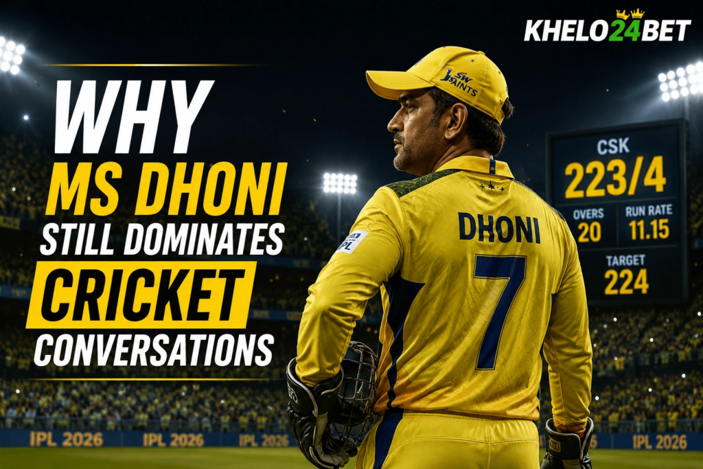Why MS Dhoni Still Dominates Cricket Conversations