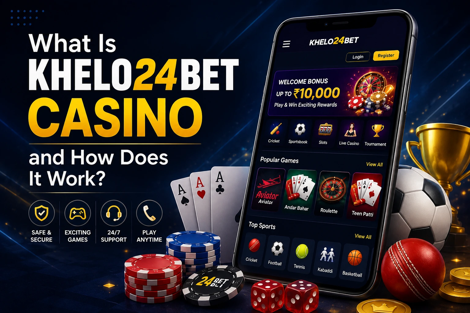 What Is Khelo24Bet Casino and How Does It Work?
