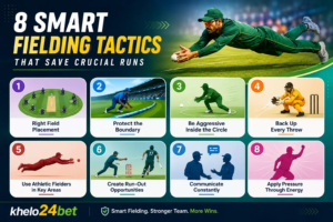 8 Smart Fielding Tactics That Save Crucial Runs